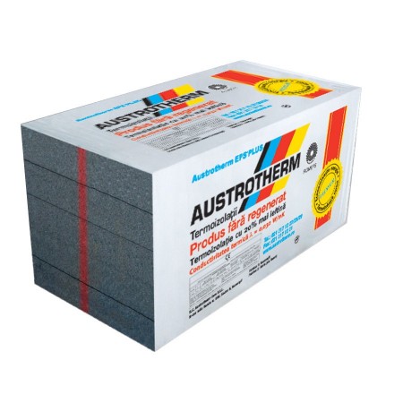 AUSTROTHERM POLISTIREN EXPANDAT EPS-AF PLUS (GRAFITAT) 8cm
