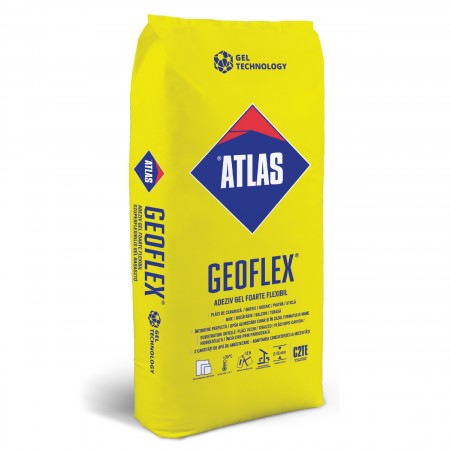 Adeziv gel flexibil gri GEOFLEX 25kg Atlas