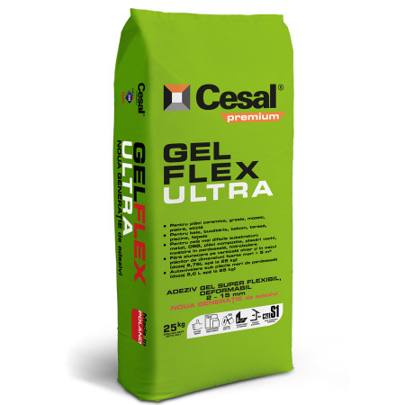 CESAL GELFLEX ULTRA 25 KG ADEZIV SUPER FLEXIBIL