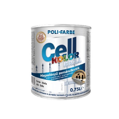 POLI-FARBE CELLKOLOR BRILL EMAIL SUPERLUCIOS 0,75L