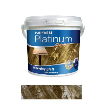 POLI-FARBE PLATINUM DECOR GLET DE MARMURA 10KG