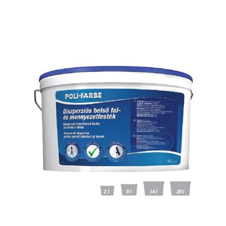 LAVABIL POLI-FARBE VOPSEA DE INTERIOR PE BAZA DE DISPERSII 2L
