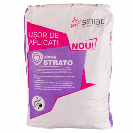 SINIAT TENCUIALA MECANIZATA ADERA STRATO 25 Kg